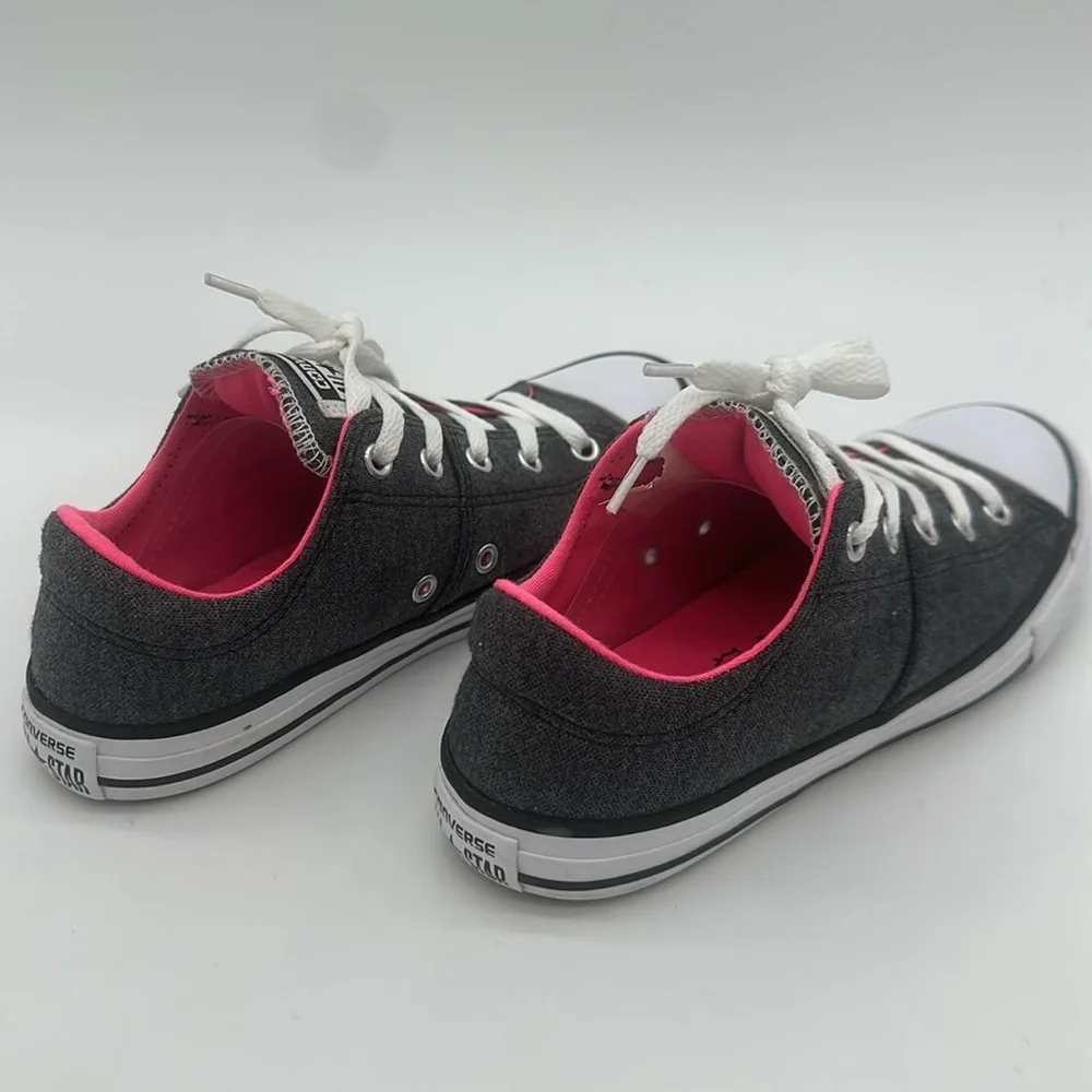 Converse Chuck Taylor All Star Girls Madison Shoes Gray Junior 659241F Size 3
